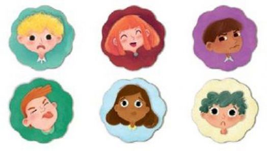 Детска мемори игра Apli Kids - Емоции