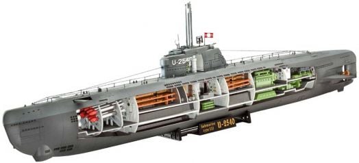 Сглобяем модел Revell - Подводница U-Boat Typе XXI