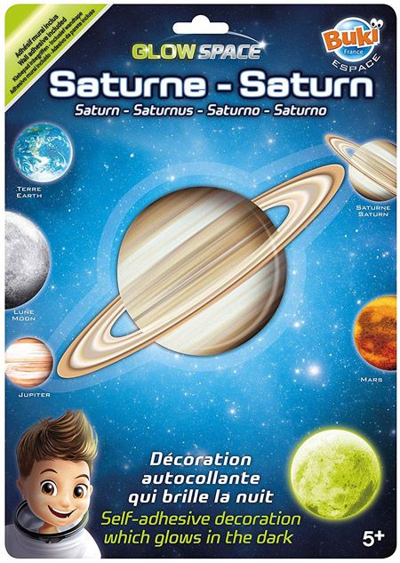 Светеща в тъмното планета Buki - Сатурн