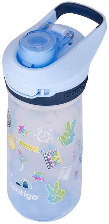 Детска бутилка за вода Contigo Autopop Jessie Periwinkle
