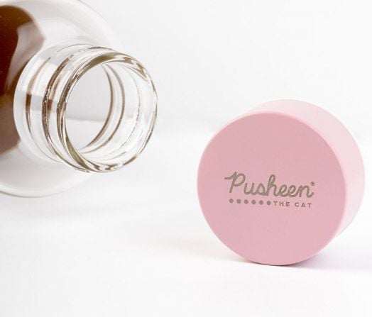 Стъклена бутилка за вода Grupo Erik - Pusheen The Cat, 500 мл.