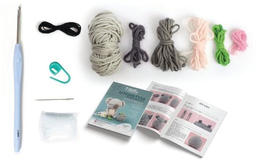 Комплект за плетене Амигуруми Graine Creative - Коала 12 см.