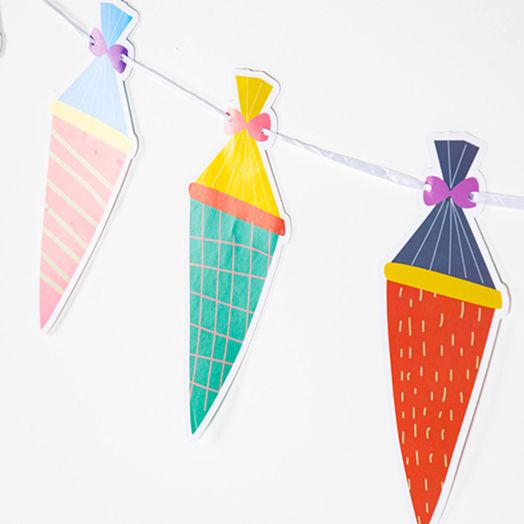 Хартиен гирлянд Folat, 6 метра