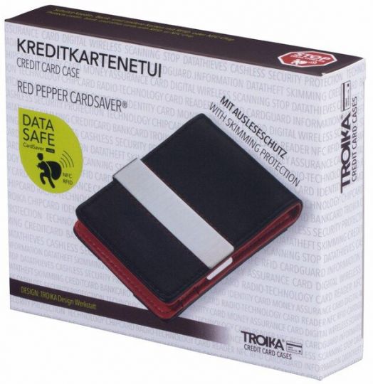 Калъф за документи Troika Red Pepper Card Saver