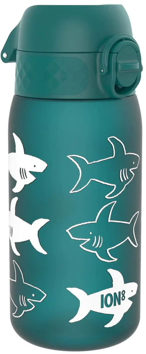 Бутилка за вода Ion8 - Акули, 350 мл.