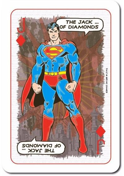 Карти за игра DC Comics Retro