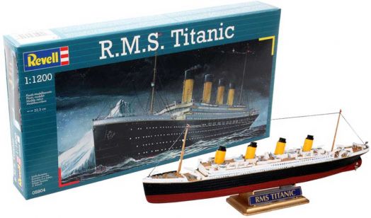 Сглобяем модел Revell - Кораб RMS Тitanic