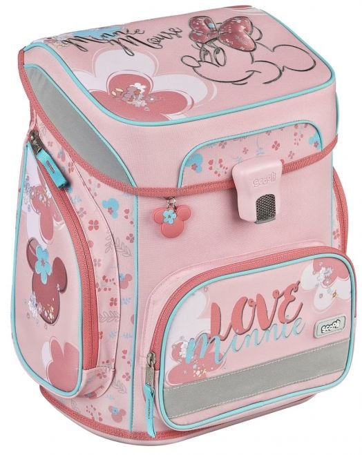 Комплект ученическа раница Undercover Minnie Mouse, модел 2024, ергономик