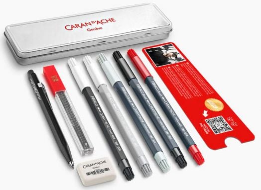 Комплект Caran D'Ache - Rylsee, Creative nomad