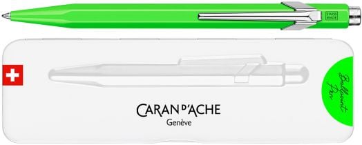 Химикалка Caran d'Ache 849 Pop Line Collection - Fluorescent, Green