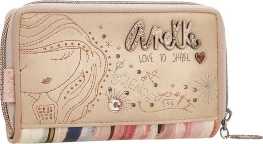 Дамски портфейл Anekke Peace & Love Camel 15 x 10 x 3 см.