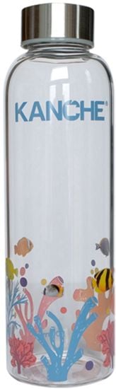 Стъклена бутилка Kanche - Морско дъно, 0.500 л.