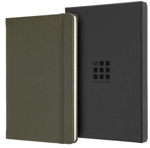 Тефтер - Leather Green, Кутия