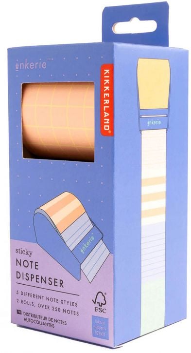 Диспенсър с ролка самозалепващи листчета Kikkerland