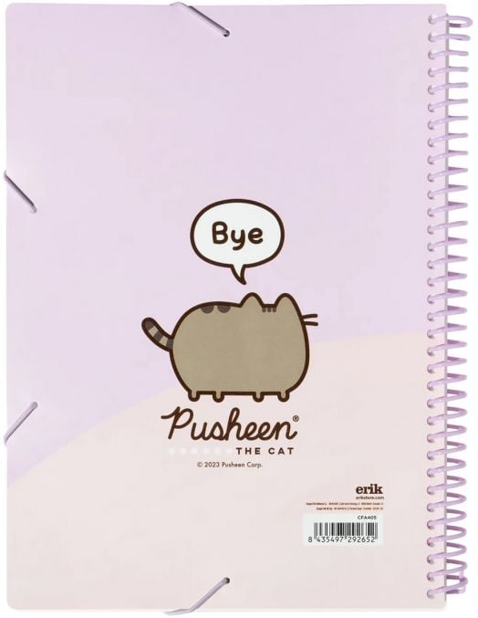 Папка с ластик Grupo Erik - Pusheen Moments A4