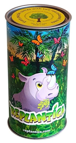 Пъзел Replantica Носорог