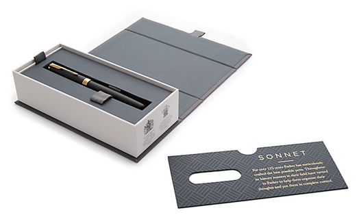 Ролер Parker Royal Sonnet Lacquer Black GT