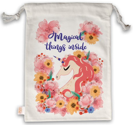 Торбичка за книги с връзки - Еднорог Magical things inside