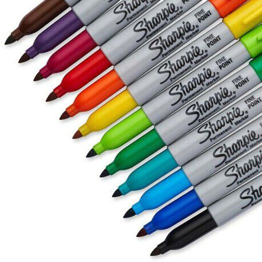 Комплект перманентни маркери Sharpie Peacock, 28 бр.