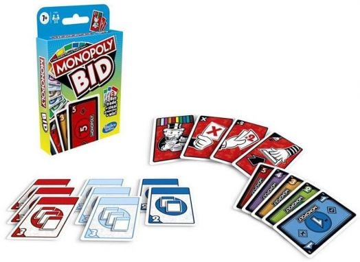 Игра с карти Монополи - Наддаване