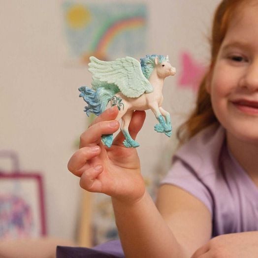 Фигурка Schleich: Еднорог Жребче Буря