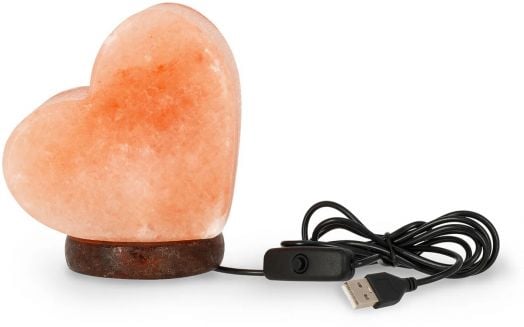 Лампа с хималайска сол Legami - Heart