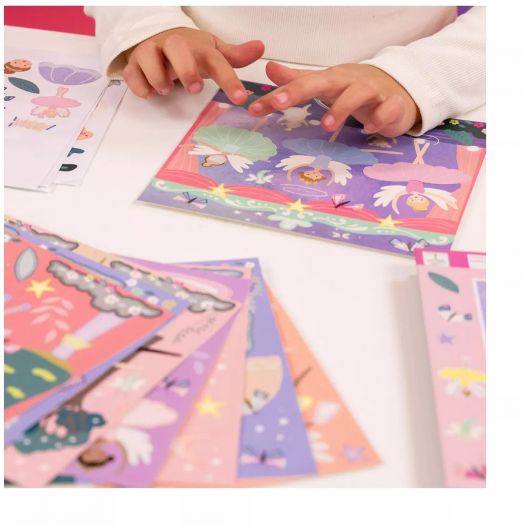 Творчески комплект със стикери Floss & Rock Sticker art - Enchanted