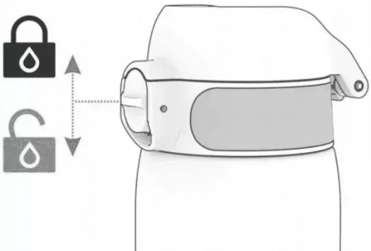 Бутилка за вода Ion8 - Акули, 400 мл.
