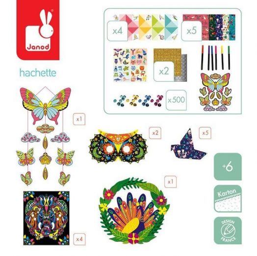 Креативен комплект Janod - Направи си сам животни