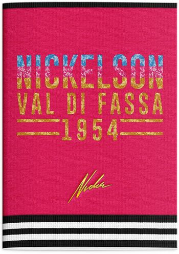 Тетрадка Nickelson А4, 40 листа - широки редове