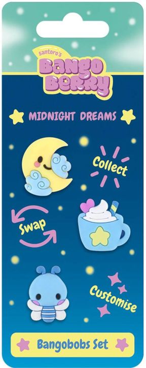 Комплект аксесоари Santoro Bangoberry Bangobob Midnight Dreams, 3 бр.