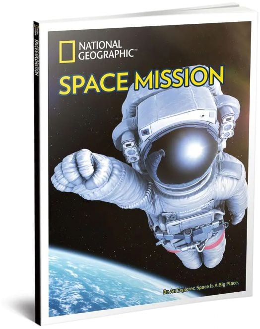 3D пъзел Cubic Fun National Geographic - Космическа мисия, 80 части