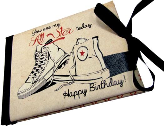 Луксозна картичка за рожден ден - You are my all star today