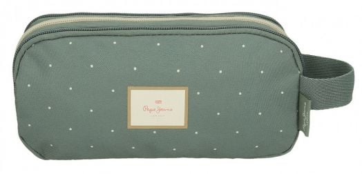 Несесер Pepe Jeans Coralie с три отделения и ръкохватка