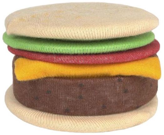 Чорапи Eat My Socks - Cheese Burger
