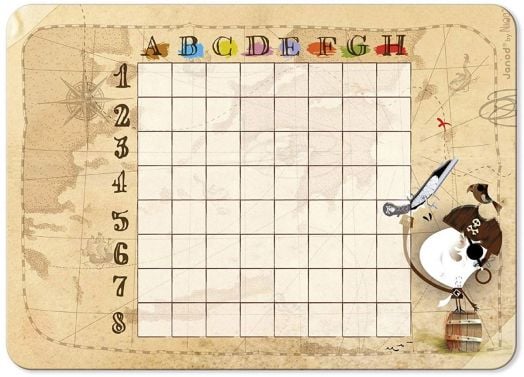 Детска игра Janod - Морска битка с пирати