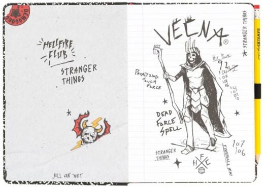Тефтер и молив Grupo Erik - Stranger Things, А5 формат