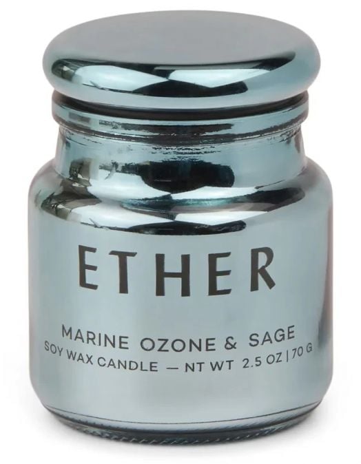 Ароматна свещ Paddywax - морска сол и градински чай