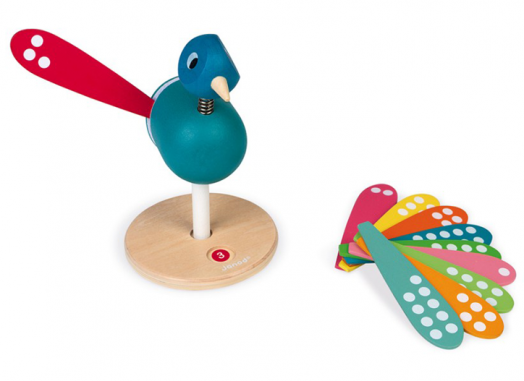 Уча се да броя Janod - Peacock