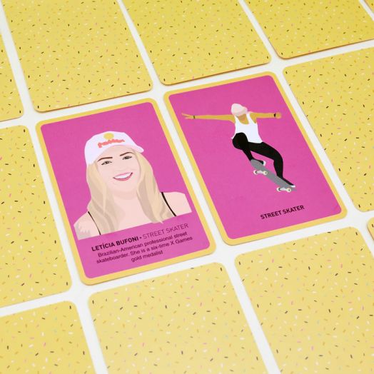 Мемори игра Kikkerland - Известни жени атлети