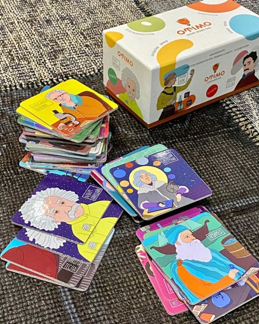 Настолна игра Otimo: Science memory game
