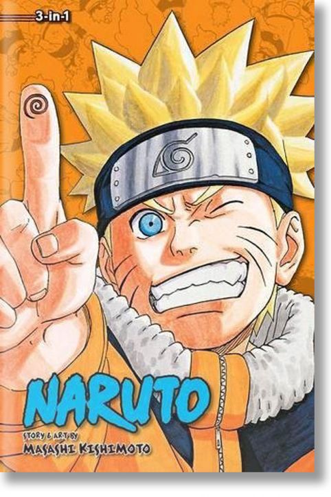 Naruto 3-in-1 ed. Vol.8