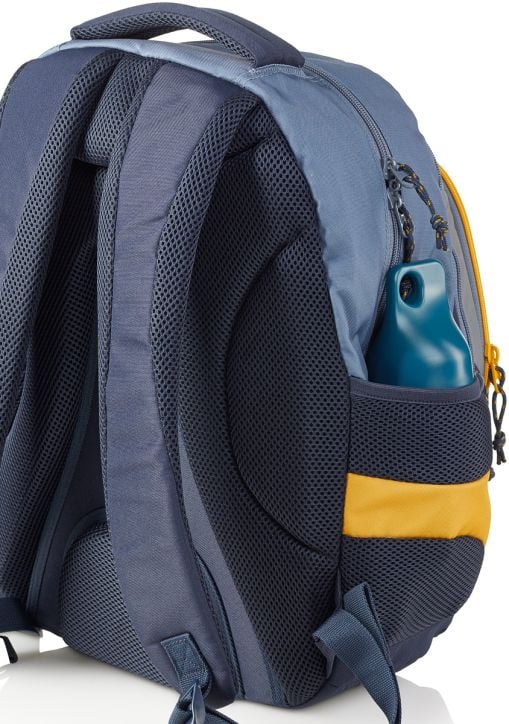 Ергономична раница Miquelrius Rider Black с две отделения и USB порт, 30 л.