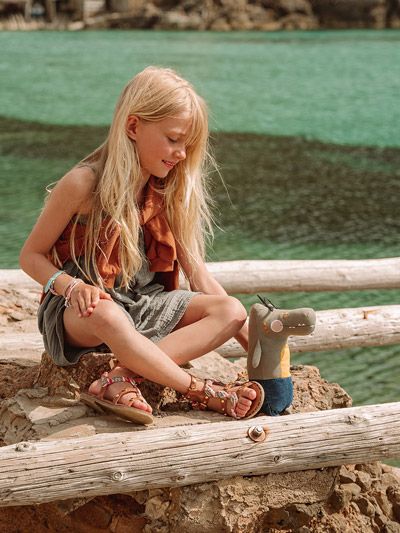 Плюшена играчка Picca Loulou - Алигаторът Алфред