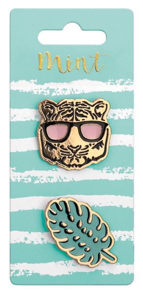 Комплект метални значки Miquelrius Mint