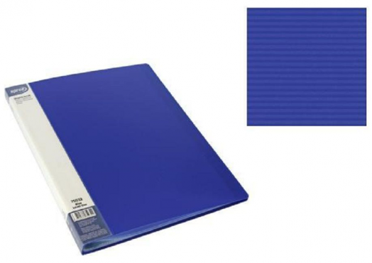 Папка Spree Stripes с 60 джоба А4, синя