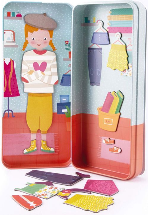 Детска магнитна игра Apli Kids - Мода