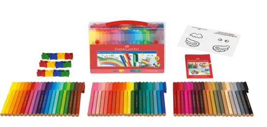 Комплект флумастери Faber-Castell, 60 цвята