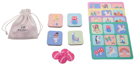 Магнитно бинго Floss & Rock, Lotto Bingo, Rainbow Fairy - Феята на Дъгата