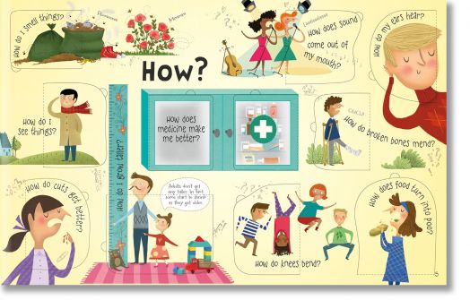 Lift-the-Flap: Questions and Answers About Your Body